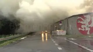 Tagbilder Gro&szlig;brand Recyclingfirma in Brinkum (15.5.)