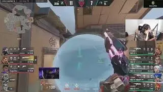 Tenz reacts to Japanese caster commentary of an insane eco round by Zeta