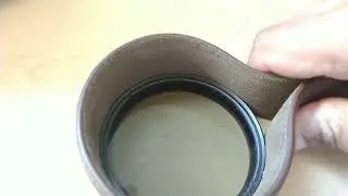 open stuck camera lense filter from step up ring