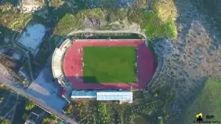 Γήπεδο Π.Α.Ε. ΘΡΑΣΥΒΟΥΛΟΣ  - Δημοτικό Στάδιο Φυλής  | Aerial Footage of Fyli Municipal Stadium