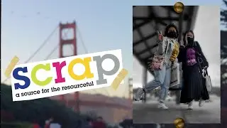 Visiting SCRAP SF Vlog & Haul