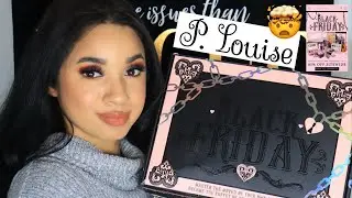 BLACK FRIDAY P LOUISE MAKEUP HAUL UNBOXING + SWATCHES 2021| WATCH THE QUEEN CONQUER, BASES ETC