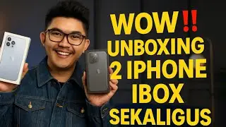 INBOXING 2 UNIT IPHONE IBOX SEKALIGUS‼️