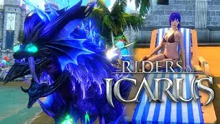Taming Legendary Rampaging Aquavrios - Riders of Icarus