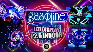 ติดตั้งจอ LED P2.5 INDOOR พร้อมจอบูธ DJ  