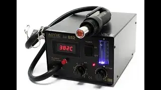 Cleaning My SMD Rework Station Aoyue Int 852 Part1