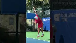 Croatia&rsquo;s 19 Year Old Dino Prizmic with a Serve + 1 🥊🎾 #tennis #dinoprizmic