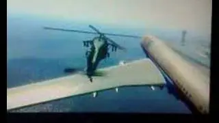 GTA IV: Helicopter stunt on an airplane