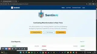 SentinAI - Official Emergency Intelligence
