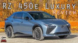 Обзор Lexus RZ 450e Luxury 2023 года &mdash; роскошный электромобиль с небольшим запасом хода