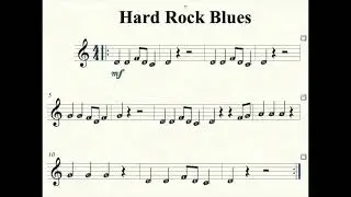 Hard Rock Blues TRUMPET