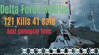 Delta Force Mobile - Best gameplay with Toxic. Comment if want gun loadout. 
