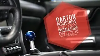 Barton Industries shift knob installation on my 2018 Mustang GT