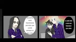 Eu n&atilde;o gosto de ser tocada, comic de wandinha ptbr *contem wenclair 