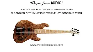 Wayne Jones Audio&reg; WJA-3 Onboard Bass Guitar PreAmp