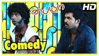 Paiya Tamil Movie Comedy Scenes | Karthi seeks Jagan's help | Tamanna inquires about her family