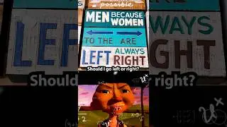Confusing bathroom sign