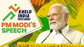 PM Modi addresses the opening ceremony of the Khelo India Youth Games in Chennai, Tamil Nadu