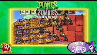 LEVELS 5-1 thru 5-5-PLANTS VS ZOMBIES GOTY