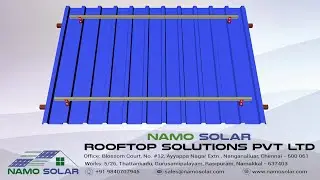 NAMO Solar MMS - Full Rail (Long Rail) Installation
