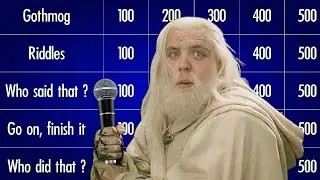 YEOPARDY! - Scuffed Jeopardy LOTR THEMED #2