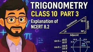 Trigonometry Class 10 | NCERT Exercise 8.2 Explained | CBSE Maths