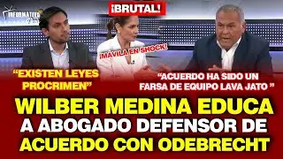 WILBER MEDINA DA CLASES DE DERECHO A ABOGADO DE LA CATÓLICA QUE DEFIENDE A EQUIPO LAVAJATO