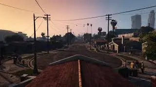 GTA V Ambient - Downtown Hood
