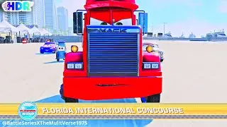 [HDR] Cars 3 Driven To Win | Бобби Свифт &mdash; гонка-боул | Florida International Concourse, 3 круга
