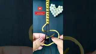 How to Make a Macrame Bow Knot 