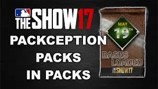 PACKCEPTION!! PACKS IN PACKS!! MLB 17 DIAMOND DYNASTY