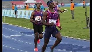 Omar Mcleod 12.90 men's 110m Hurdles New Jamaica Record 2017