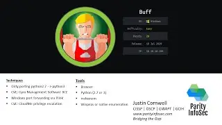 HackTheBox  ~ Buff Walkthrough