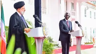 PRESIDENT RUTO & IRAN PRESIDENT EBRAHIM RAISI'S MOST WAITED JOINT PRESS BRIEFING!!
