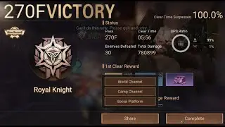 Lifeafter - Death High Season 18 | Floor 270 and a funny bug happened at the end of the video xD