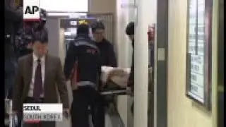 The suspect in the knife attack on US Ambassador to South Korea Mark Lippert was taken to hospital o