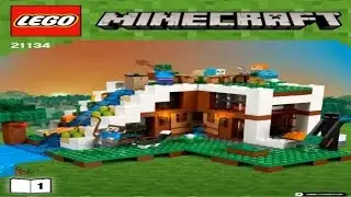 Обзор Лего Майнкрафт 2017 База на водопаде LEGO Minecraft THE WATERFALL BASE 21134 #1