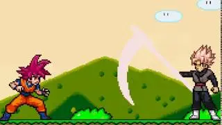 Goku Vs Goku Black: Short Sprite Animation