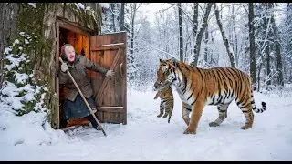 A Heart Touching Story&mdash;An Elderly Woman Rescues a Freezing Tiger Cub in Siberia