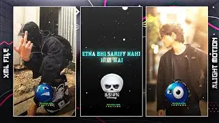 😎 ETNA BHI SARIFF NAHI HUN 😈BOY 2 LINE ATTITUDE XML😎 New Xml File 😈#xml #attitude