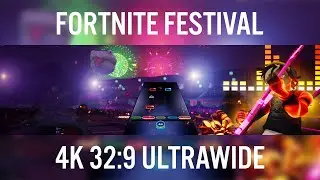 The Final Countdown | Fortnite Festival Lead FC [4K 32:9 Ultrawide]