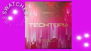 Color Story Techtopia Palette Swatches #shorts