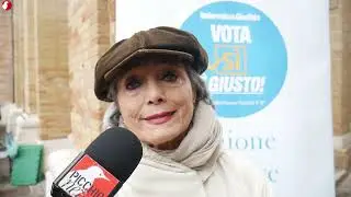 Referendum giustizia, penalisti in piazza per il Sì con Francesca Scopelliti, compagna di Tortora