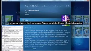 Metadata Utility - How To - Reset 'Windows Media Center Local Profile Metadata Cache'