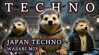 Best JAPAN  TECHNO and HARD TRANCE 2025 | Tokyo dance | WASABI mix | Electrowaves | #Electronicmusic
