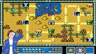 SMB3: World 2 (All Stages | No Warp Whistle) - The ANGRY SUN Attacks! [2]