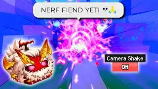 NEW FIEND YETI MUTATION with OFF SCREEN SHAKE has DEADLY Combos ... | Blox fruits PVP