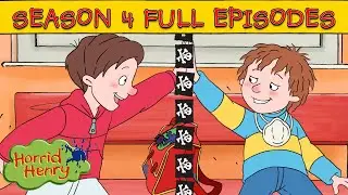 Horrid Henry S4 FULL EPISODES - Animal Antics | How to be Horrid | Evil Mastermind | Miserable Music