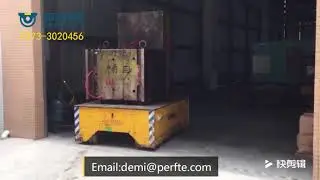 20 ton trackless platform transfer cart can run unlimited distance