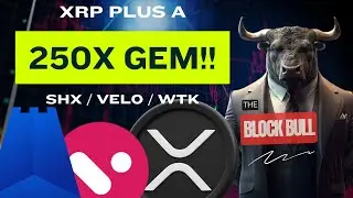 Ripple XRP + драгоценные камни с маленькой капитализацией (VELO, SHX, WTK)
